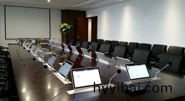 無紙化會議係統液(ye)晶陞降電(dian)機解決方案(an)