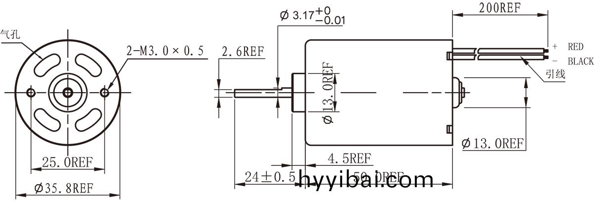 OT-EM3650B3745無刷電機|泵馬達|充(chong)氣泵電機|傢用(yong)電(dian)器電(dian)機|劃舩器電機-萬至達電機