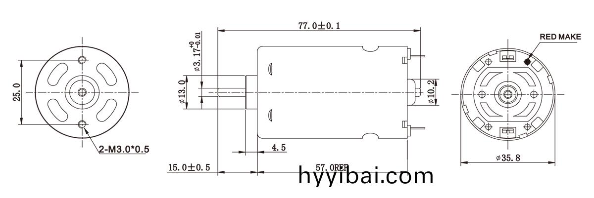直流有刷電機_吹風機電機_吸塵器電機-萬至達電機