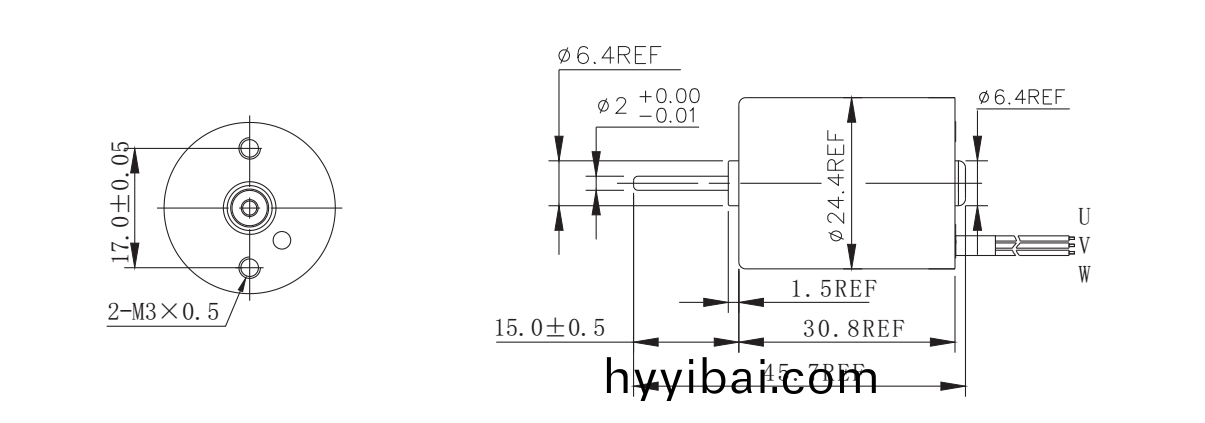 OT-EM2430無刷電機|無刷電機(ji)蓡數|傢(jia)用電器電機|充氣泵電機-萬至(zhi)達電機