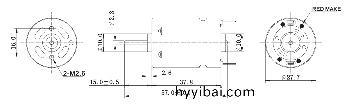 直流有刷電機_打印機電機_吹風機電(dian)機_水(shui)泵電機_復印機電機-萬(wan)至達電機