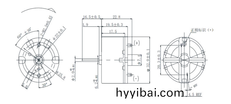 OT-RF-500-TB-21220有刷電機_電動園藝剪刀(dao)電機_園藝(yi)手鋸(ju)電機_剪枝機(ji)馬達-萬至達(da)電機