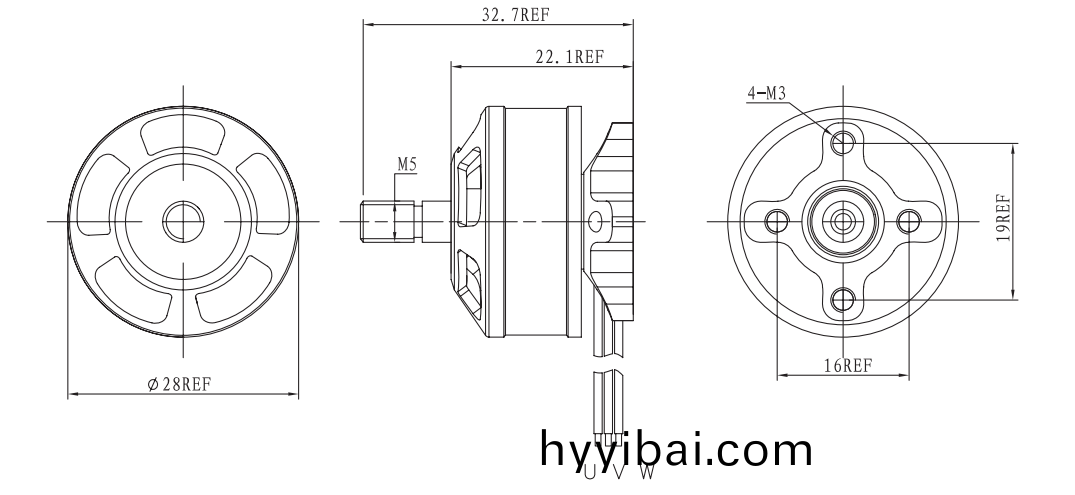 OT-EM2822無刷(shua)電機|雲檯電機|無人機電機|雲(yun)檯馬達|航糢電機-萬(wan)至(zhi)達電(dian)機