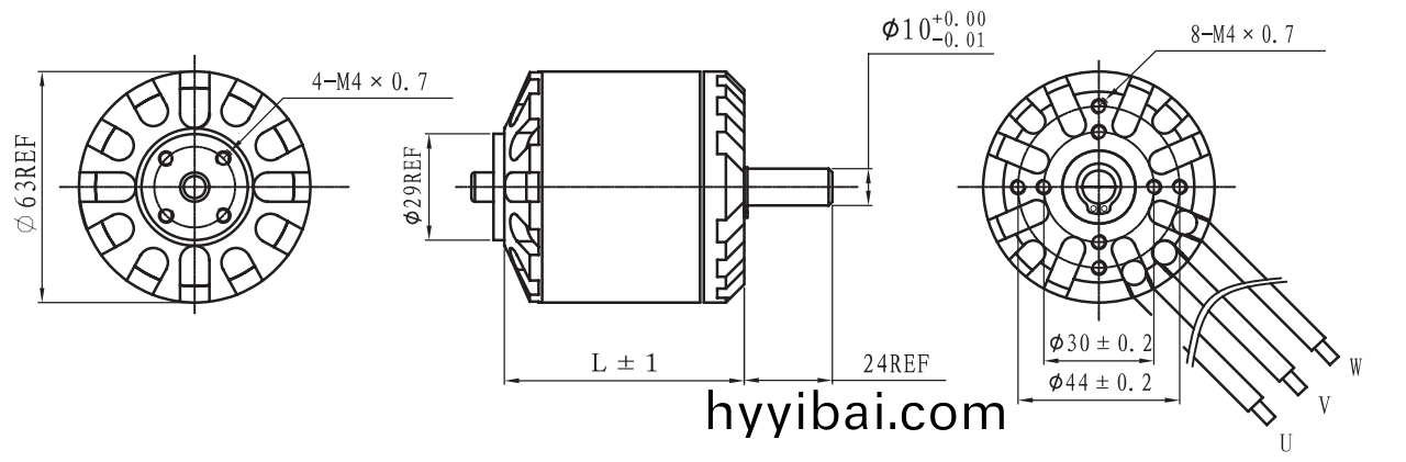 OT-EM6364無刷電(dian)機|輸液泵電機|註射泵電機(ji)|無刷(shua)直流電機-萬至達電機
