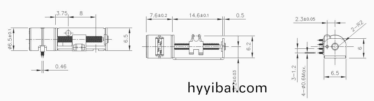 OT-SM065L-001步進電機_3D打印機步進電機_藍光光(guang)盤電機_微型電機-萬(wan)至達電(dian)機