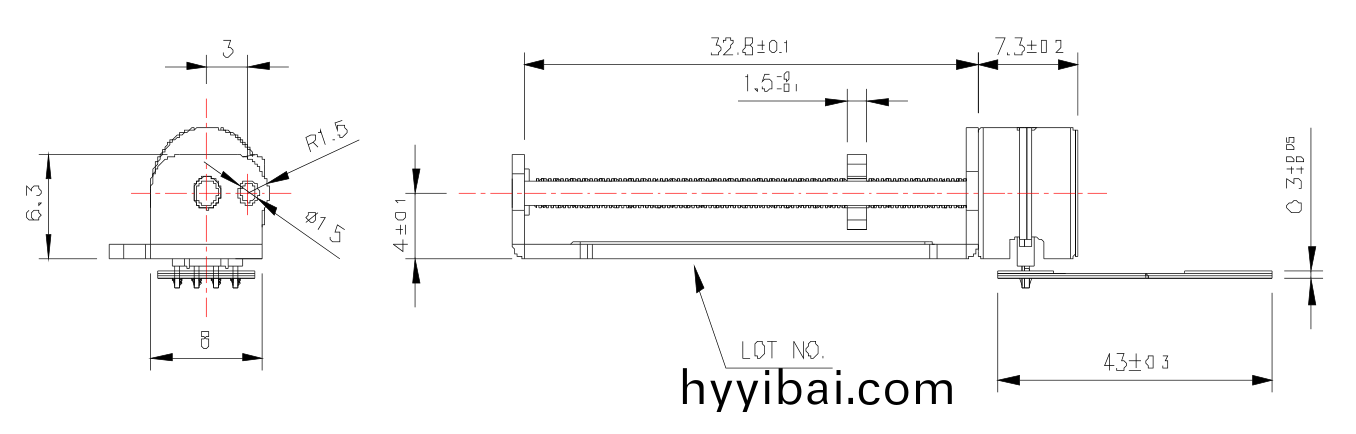 OT-SM08L-015絲桿步進電(dian)機_數碼(ma)錄像機馬達_監控攝像頭電(dian)機_微型步進電機-萬至達電機