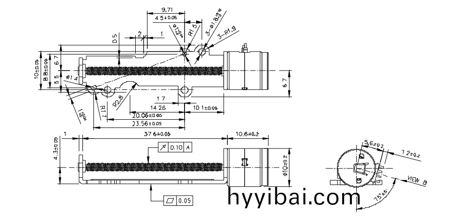 OT-SM10L-002微型打印機步進電機_攝像機電機-萬至達電機