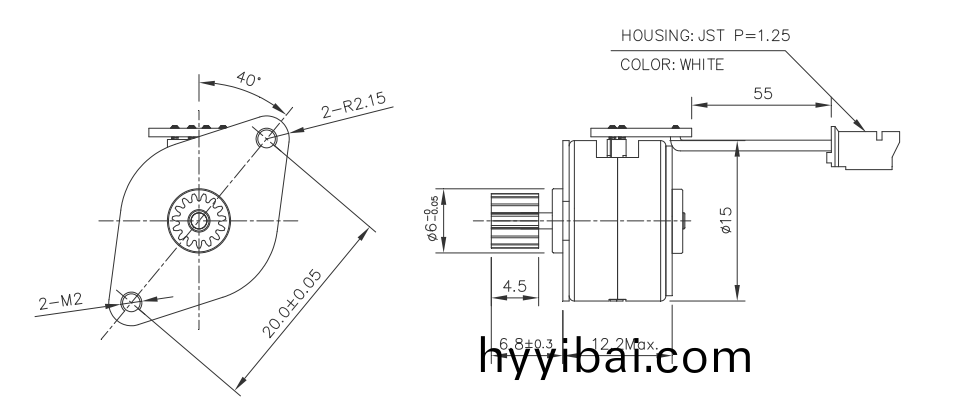 OT-SM15P-304步進電機(ji)|打印機電(dian)機|復(fu)印機電機|微型馬(ma)達-萬至達電機