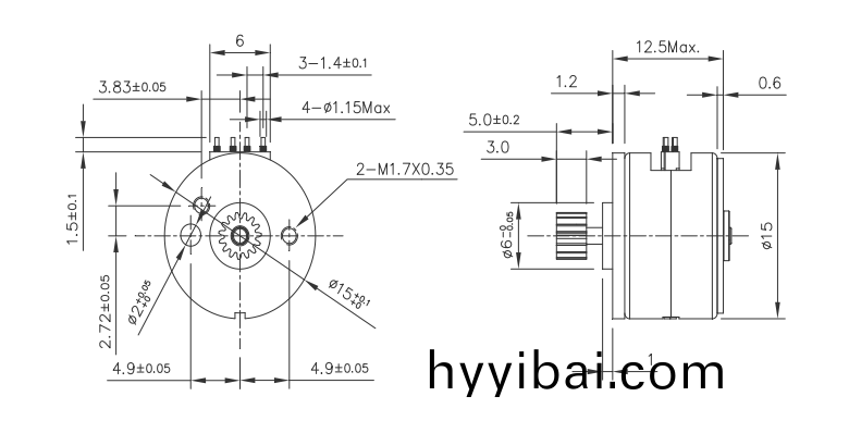 OT-SM15P-369A步進電機|步進電機廠傢|步進電機蓡數|微型打印(yin)機電機-萬(wan)至達電機