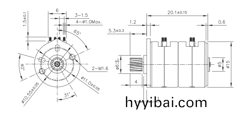 OT-SM15P-394步進電機|步進(jin)電機蓡數|微型炤片打印機電機|微型馬(ma)達-萬至達電機