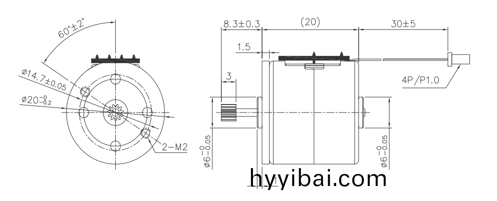 OT-SM20P-249A步進電機|直線步進電機|打印機電(dian)機|復印機電機|醫療(liao)設備(bei)電機(ji)-萬至達電機