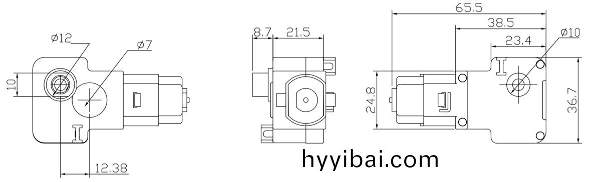 OT-M07機器人減速電機|機器人動力馬達|機器人驅動電機|關節電機-萬至(zhi)達(da)電機