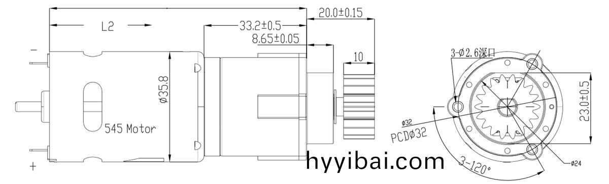 OT-32GP-385/545自動取欵機減速電機|ATM減速電機|小型減速機|電動機齒輪箱-萬至達電機