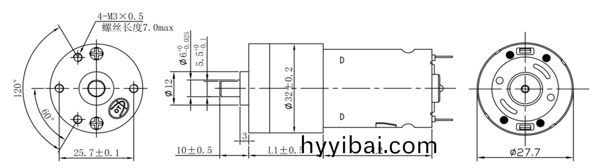 OT-32GA電動(dong)牕簾減速電(dian)機|閥門減速電機|小型減速機|電(dian)機定製-萬(wan)至達(da)電(dian)機