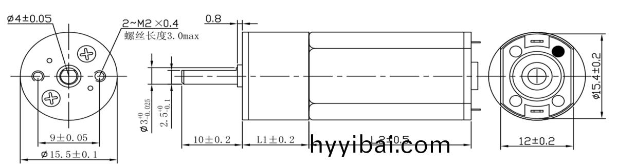 OT-16GA微型減速(su)電機_行星減速電機(ji)