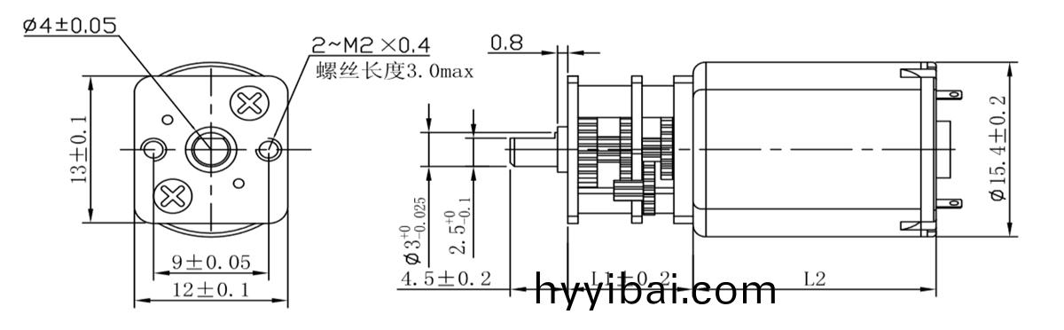 OT-13GA減速電機_小型減速機_直流減速電機_微型電機定製-萬至達電機