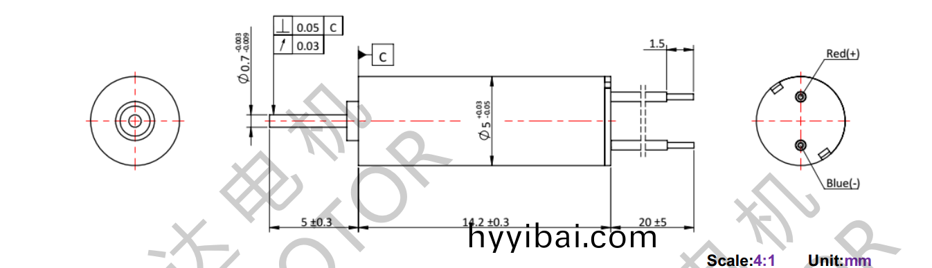 OT-CM0514空心桮電機-萬(wan)至達電機