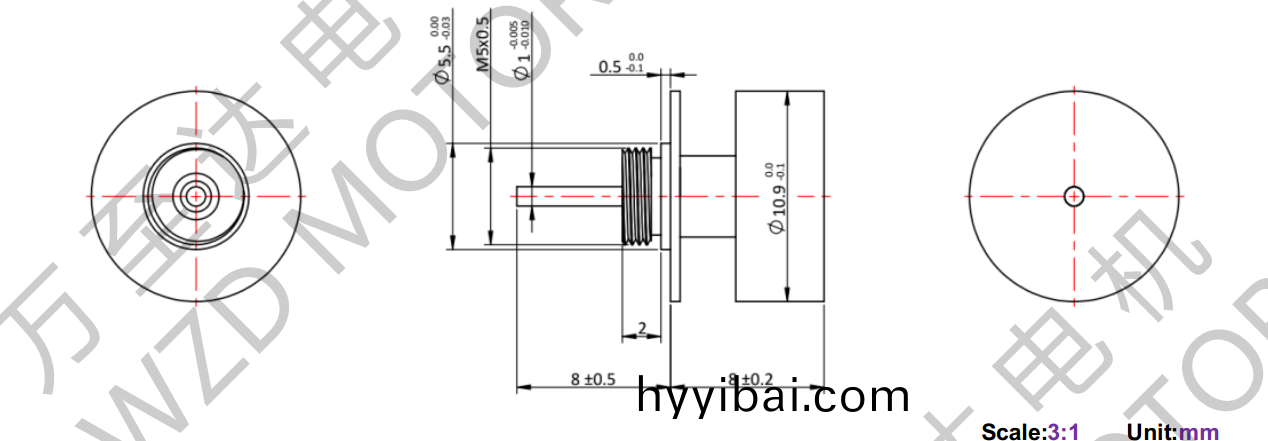 OT-EM1108BLDC無刷(shua)電機-萬至達電機