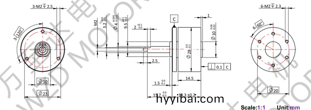 OT-EM2818BLDC無刷電機-萬至達電機(ji)