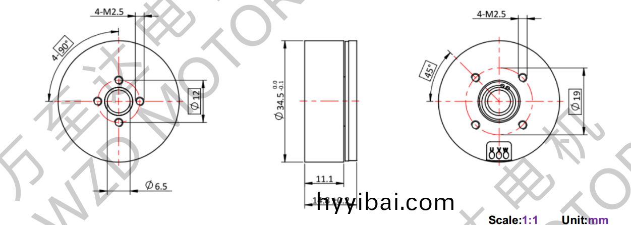 OT-EM3514BLDC無刷電機-萬至達電機(ji)