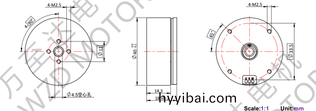 OT-EM4018BLDC無刷電機(ji)-萬至達電機(ji)