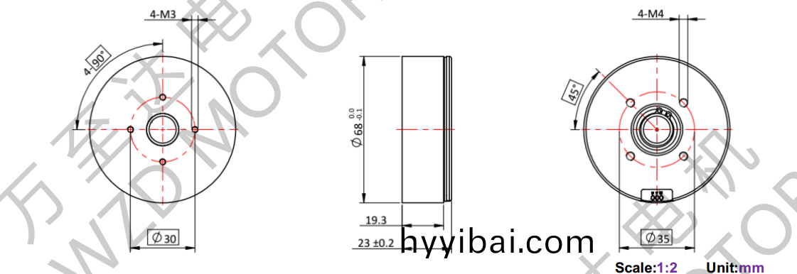 OT-EM6823BLDC無刷電機-萬至達電機