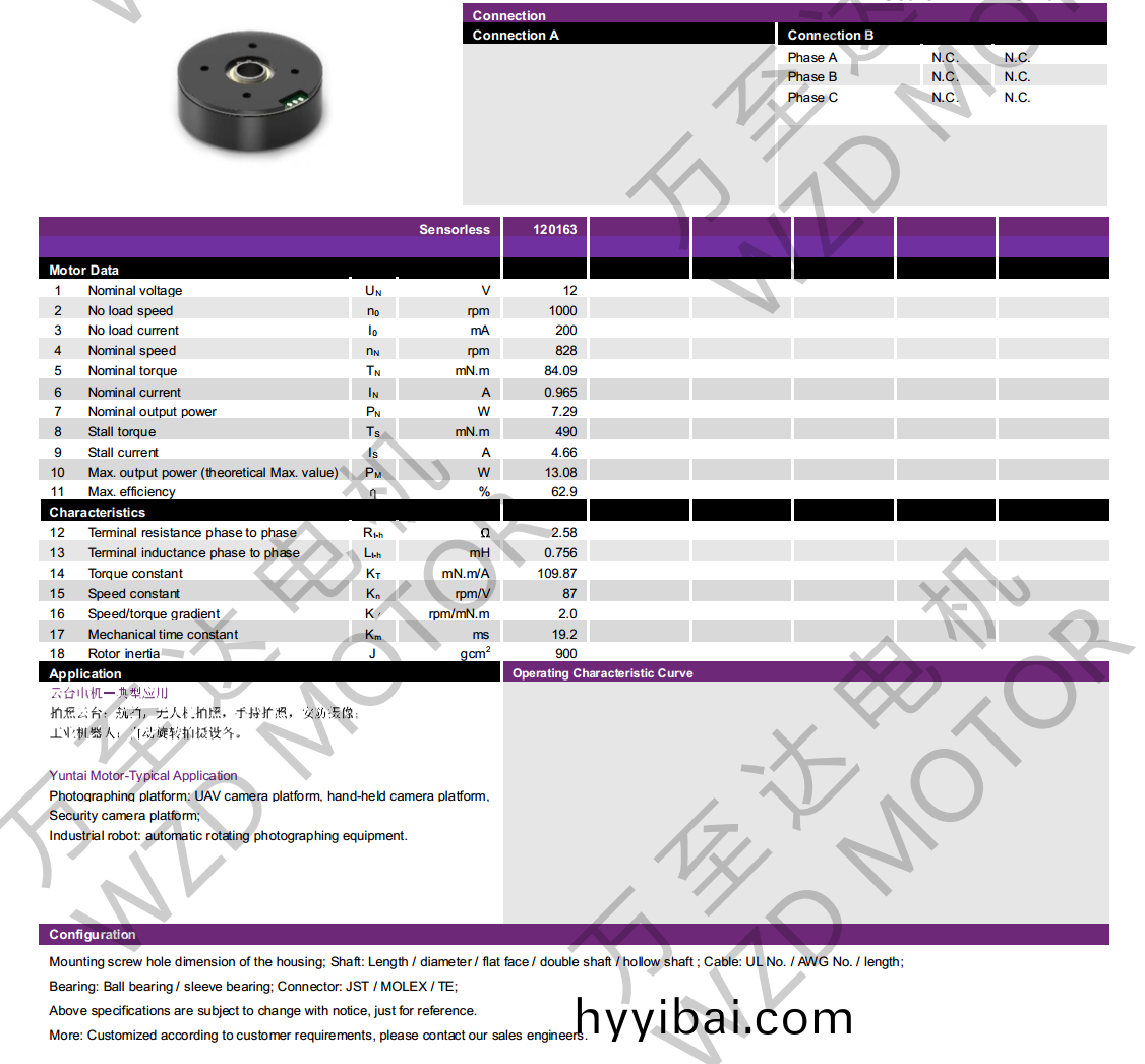 OT-EM6823BLDC無刷電機-萬至(zhi)達電機