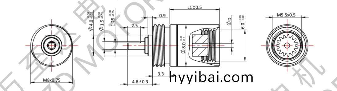 OT-08MGP行(xing)星齒(chi)輪箱-齒輪箱-萬至達電機