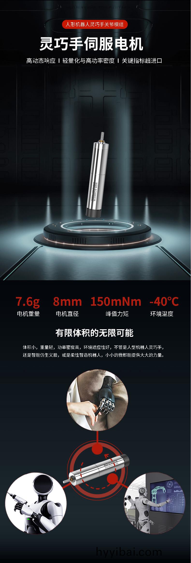 WZD-ECS0823A靈巧手電機