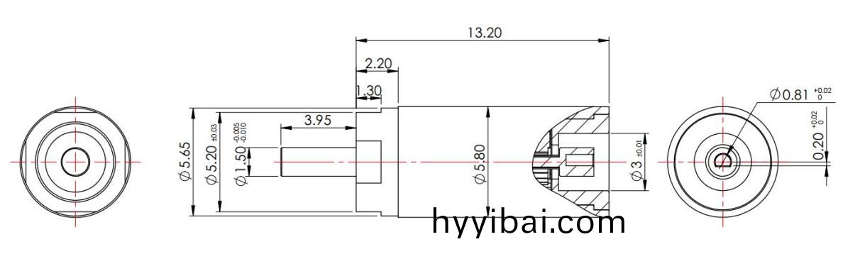 6mm行(xing)星齒輪箱-微型(xing)齒輪箱-萬至達電機